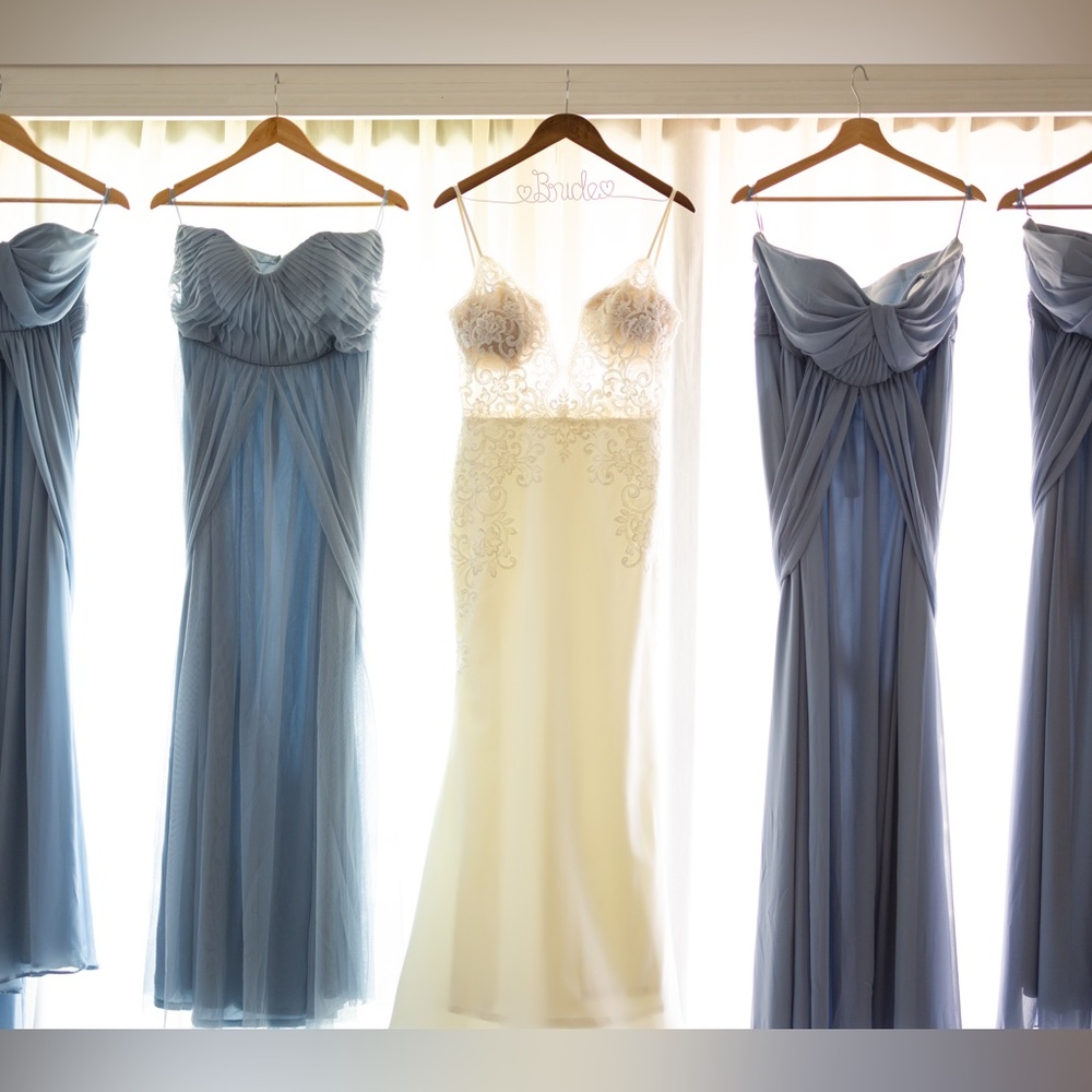 GRACE CONVERTIBLE DRESS
CHIFFON DUSTY BLUE - no slit
